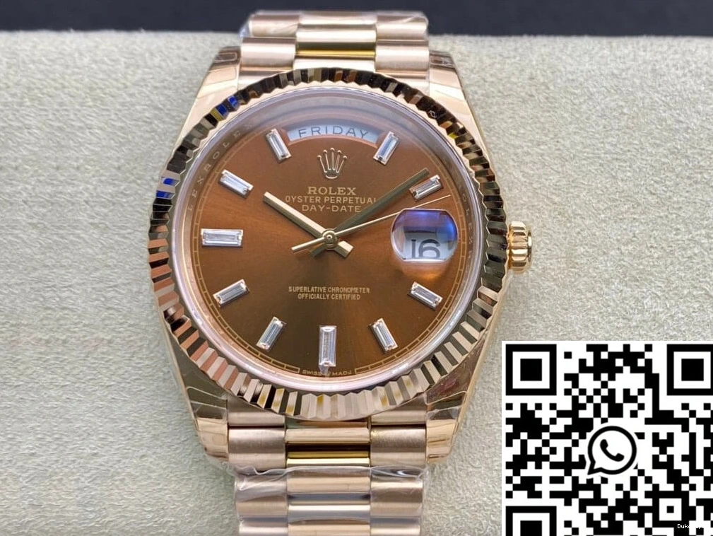 Rose Factory Date V2 Gold Rolex EW Day 228235 0326